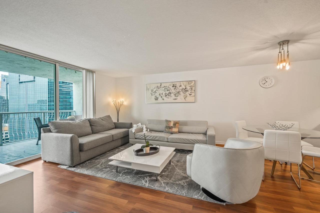 Luxurious 1Br High Rise Condo Brickell-Free Parking Miami Eksteriør bilde