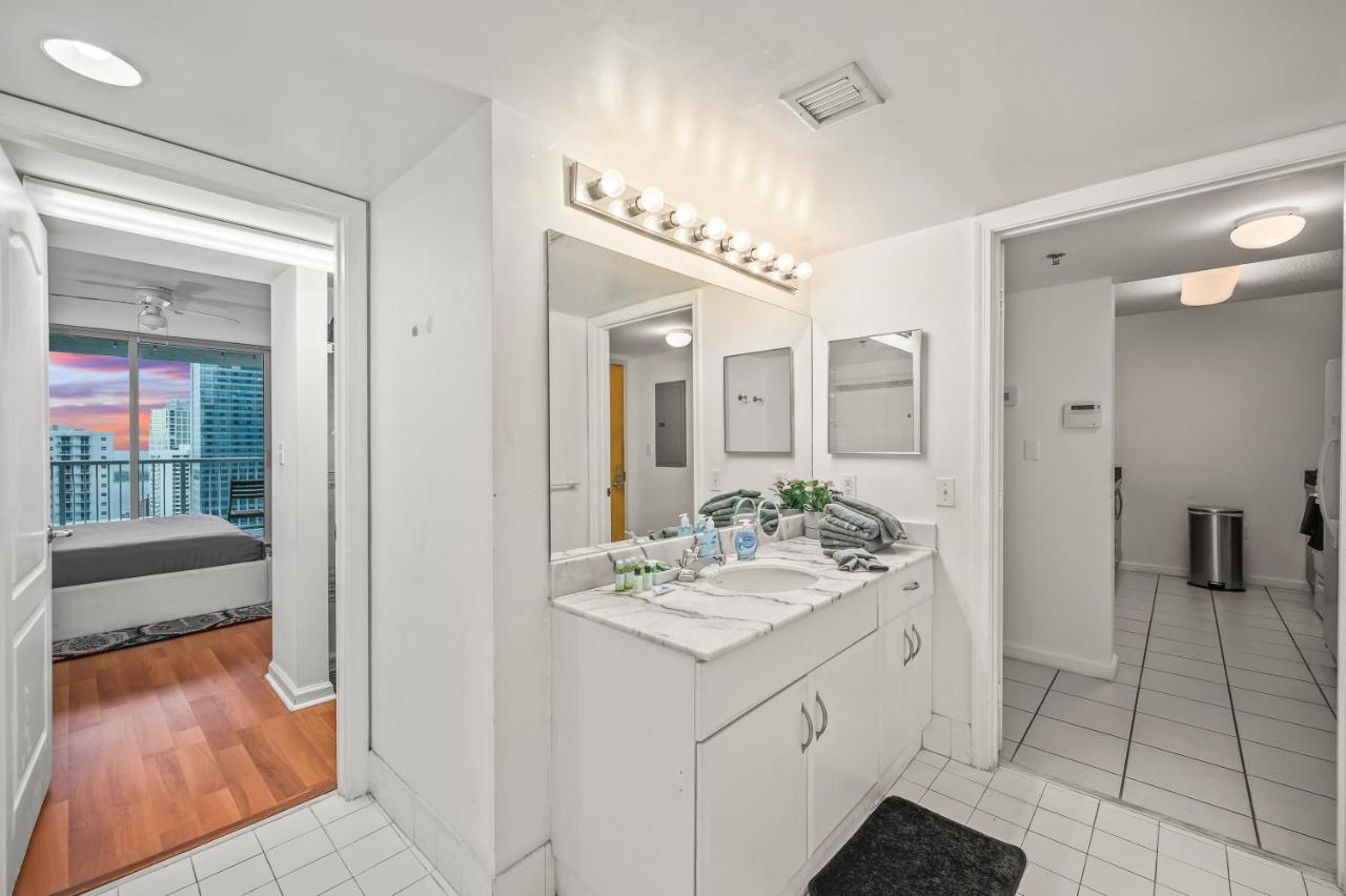 Luxurious 1Br High Rise Condo Brickell-Free Parking Miami Eksteriør bilde